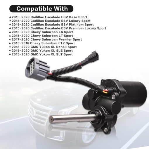 Motor de Tablero de Paso Electrico delantero derecho del lado del pasajero Compatible con Cadillac Escalade Chevrolet Suburban Tahoe GMC Yukon 2015-2020 Motor de Tablero de Estribos - Imagen 2