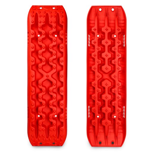 X-BULL Nueva Pista de Traccion de Recuperacion para Arena, Barro y Nieve, Escalera de Neumaticos 4WD (Rojo,3ra generacion) - Imagen 4