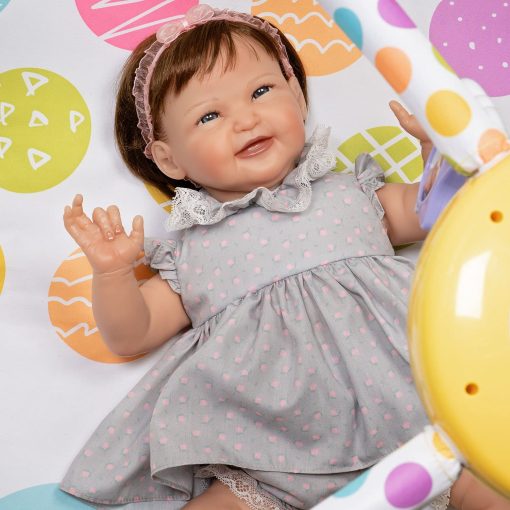 Muneca Bebe Realista Paradise Galleries Reborn Recien Nacida - 19'' Cabello en Raiz Bebe Dulce Sweetie Pie Set de Regalo de 7 Piezas para Edades 3+ - Imagen 9
