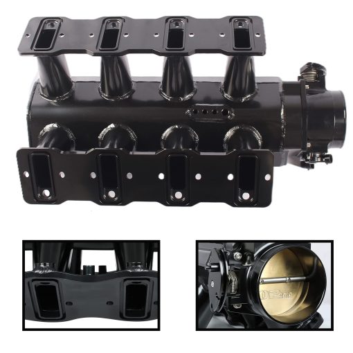 POSENG Para LS LS1 LS2 LS6 Colector de Admision Compatible con Chevy 4.8 5.3 6.0 6.2 con Kits de Cuerpos de Mariposa de 92mm - Imagen 2