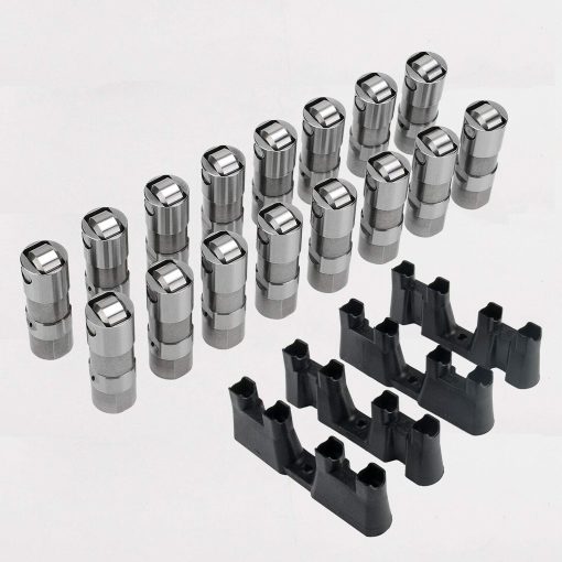 Set de 16 Levantadores Hidraulicos de Rodillos con 4 Bandejas Guias 12595365 12499225 12551162 12569259 Compatible con GM Chevy 7.0L 6.2L 6.0L 5.7L 5.3L 4.8L V8 - Imagen 2