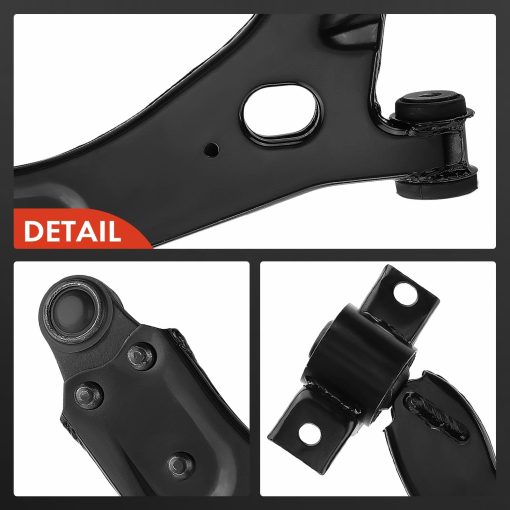 A-Premium 2 x Brazo de Control Inferior Delantero con Junta de Bola y Buje, Compatible con Ford Focus 2004-2011, Reemplazar # K80407, K80408 - Imagen 7