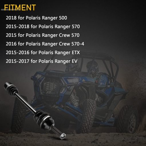 OCPTY Conjunto de Eje de Transmision Delantero Izquierdo Derecho 1333238 Reemplazo para Polaris Ranger EV Ranger ETX Ranger Crew 570 Ranger 570 Ranger 500 Ranger Crew 570-4 - Imagen 2