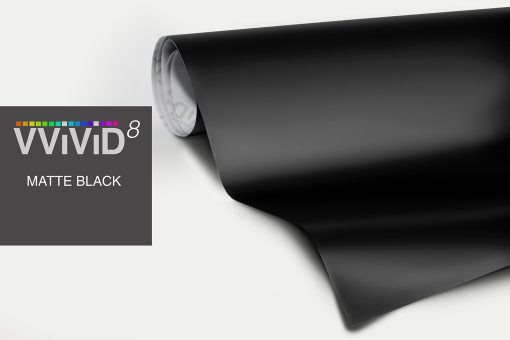 Rollo de Vinilo Mate Plano Stealth Jet Black de VViViD con Tecnologia de Liberacion de Aire (25ft x 5ft) - Imagen 3