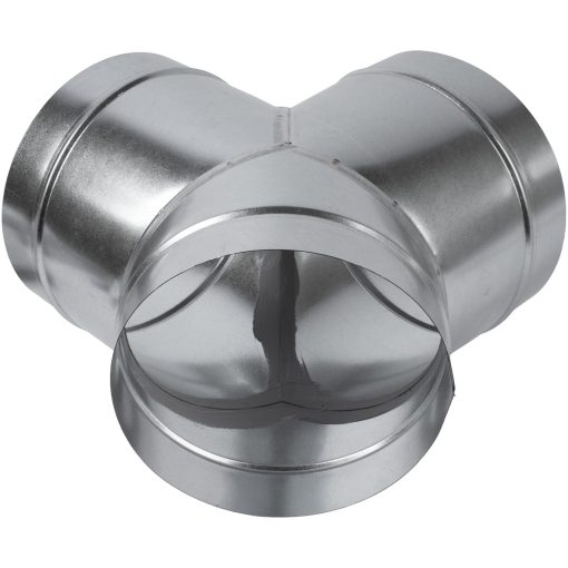 ECOPRO VENT 8" Pulgadas 3 vias Divisor de Conducto de Metal. Conector en Forma de Y de 60 Grados de 3 Vias. Conecta Multiples Maquinas - Secadora y Campana Extractora o Secadora y Secadora en un mismo conducto. - Imagen 5