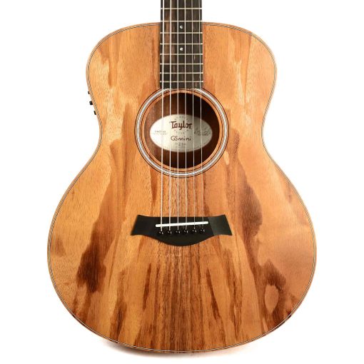 Guitarra Acustica-Electrica Taylor GS Mini-e con Tapa Solida de Koa ESB con Estuche