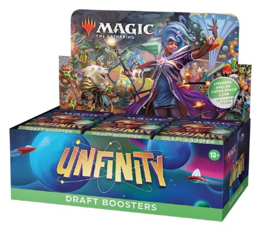 Wizards of The Coast Magic: The Gathering Unfinity Draft Booster Box | 36 Packs + Caja Superior (505 Cartas de Magic) - Imagen 3