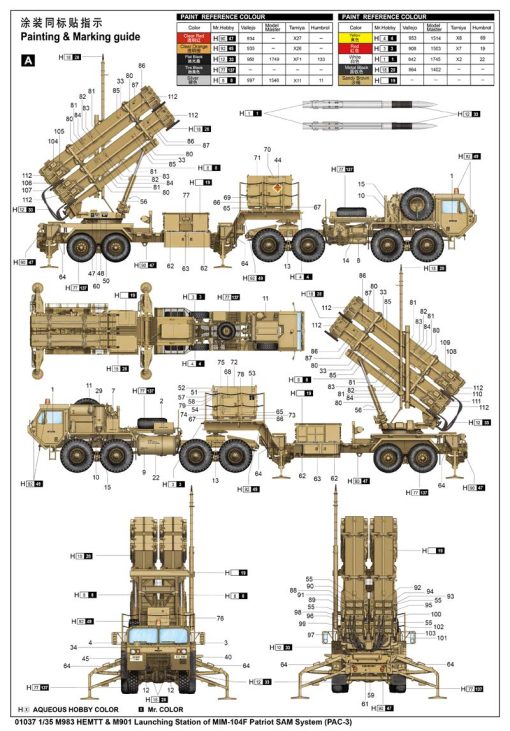 Maqueta Trumpeter TRU01037, Vehiculos de Combate Militar, Varios Modelos - Imagen 4