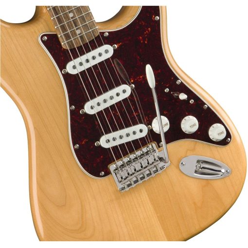 Guitarra Electrica Squier Classic Vibe 70s Stratocaster, con Garantia de 2 Anos, Natural, Diapason de Laurel - Imagen 4