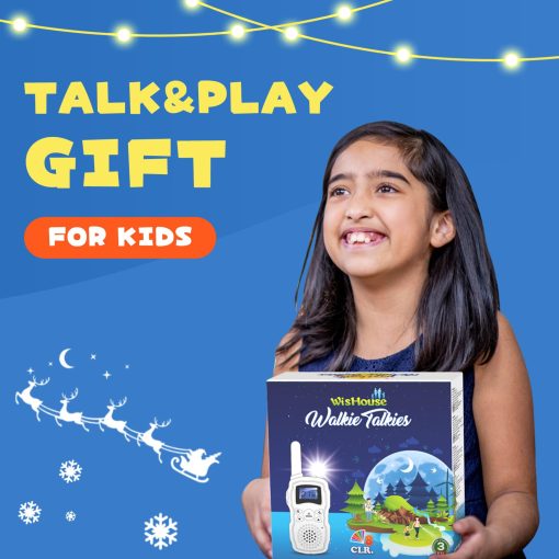 Walkie Talkies para Ninos Recargables de Largo Alcance, Regalo de Navidad Cumpleanos para Ninos Ninas de 4 5 6 7 8 9 10 Anos, Equipo de Camping Senderismo Juegos Juguetes con linterna, VOX, Facil de Usar, Paquete de 4 - Imagen 6
