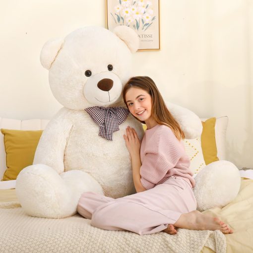 Osito de Peluche Gigante MaoGoLan de tamano real de 55 pulgadas. Gran regalo de osito de peluche para ninas, adolescentes, ninos, novias, novios, esposas y esposos - Imagen 3