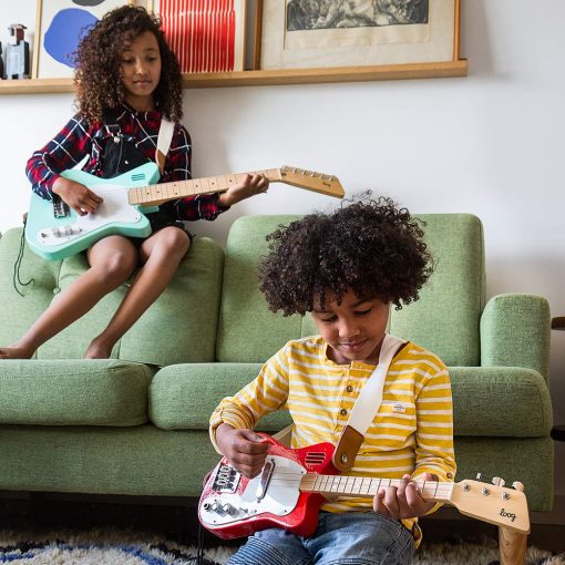 Guitarra electrica para ninos Loog Pro VI para principiantes de 9+ anos con aplicacion de aprendizaje y lecciones incluidas - Imagen 8