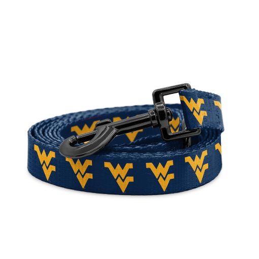 Correas y correas de West Virginia Mountaineers | Oficialmente Licenciadas | ?Se adapta a todas las mascotas! (Correa de 6 pies)