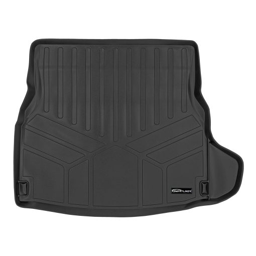 Forro de piso para maletero MAXLINER resistente a todo clima negro para sedan de la serie Mercedes Benz Clase C 2015-2021