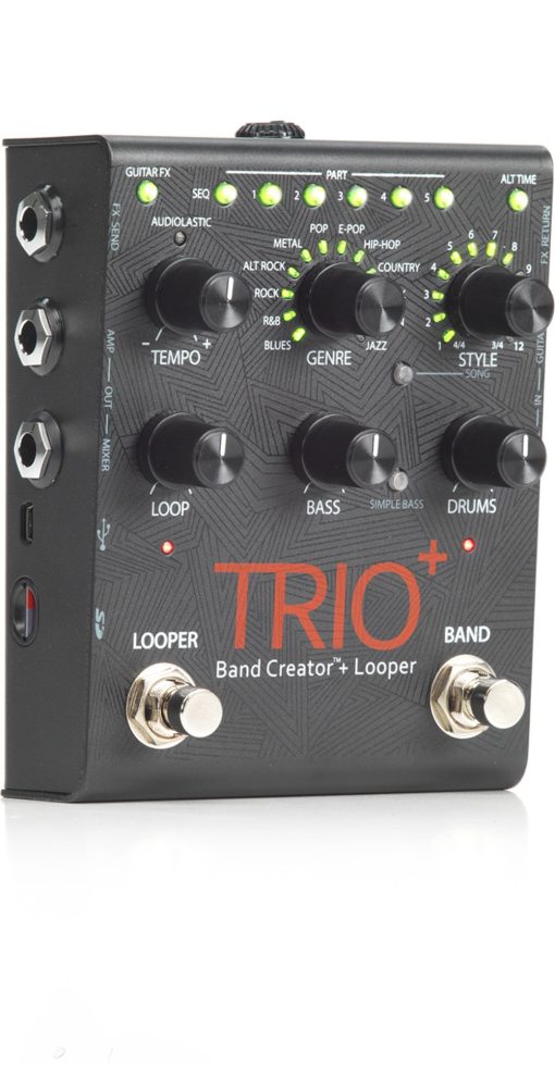Digitech Trio+ Band Creator + Looper con Cables de Conexion y Fuente de Alimentacion - Imagen 5