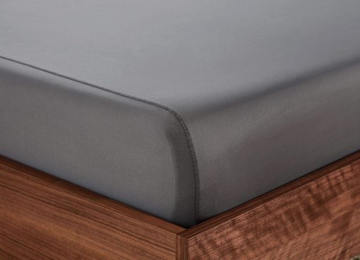 Juego de sabanas de rendimiento original SHEEX, sabana refrigerante con 1 sabana plana, 1 sabana ajustable y 2 fundas de almohada King, King/California King, Grafito - Imagen 6