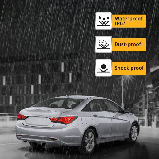 Faros traseros LED VLAND para Hyundai Sonata 2011 2012 2013 2014 (Solo para version de EE. UU.) (Humo) - Imagen 7