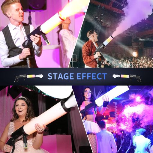 Maquina de Chorro de Co2 con LED MOKA SFX Portatil para Efectos en Escenario de Discoteca Boda Fiesta Dj Halloween Conciertos Especiales en Vivo - Imagen 6