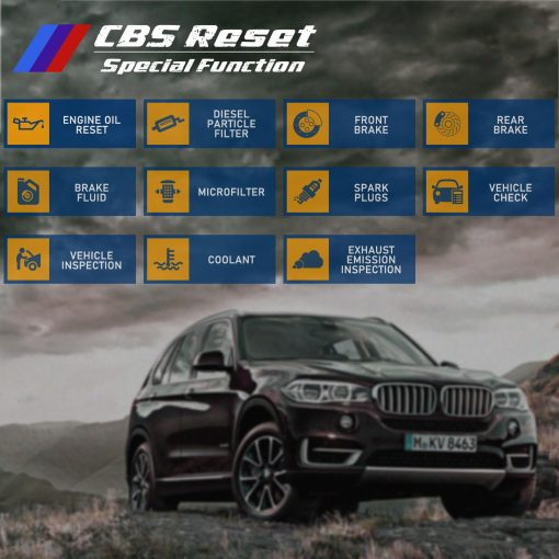 Escaner OBD2 C410 para BMW Mini EPB ABS SRS DPF Oil Reset Herramienta de escaneo de sistema multiple con registro de bateria Lector de codigos OBDII Herramienta de escaneo de diagnostico [Nueva version actualizada de Creator C110+ C310+] - Imagen 3