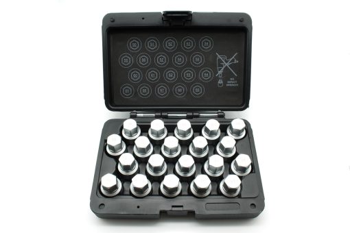 TEMO 20pc Llave de Enchufe para Desmontar Tuerca Antirrobo de Rueda para Porsche