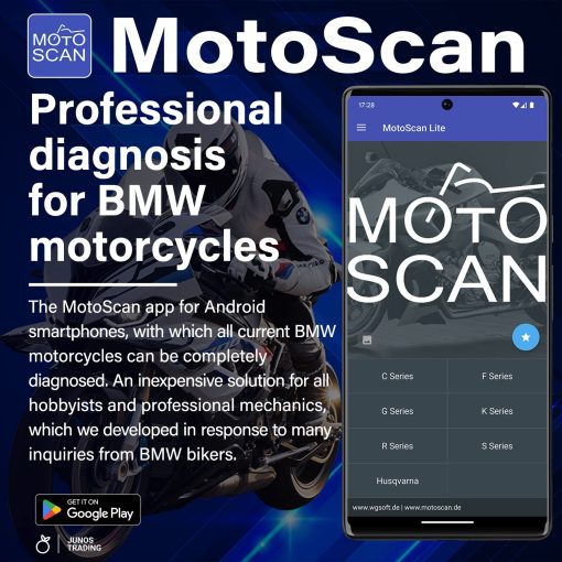 Escaner OBD2 Bluetooth 4.0 UniCarScan UCSI-2100 para BimmerCode & MotoScan, compatible con iOS, Android & Windows - Imagen 4