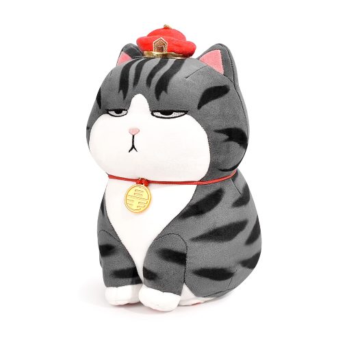 Peluche de Gato MY CAT HATES ME - Muneco de Peluche de Gato Lindo de Dibujos Animados, Juguete de Peluche Suave Cumpleanos para Ninos y Ninas (Gato Agazapado-11.8in) - Imagen 7