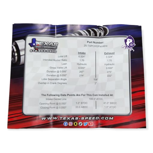 Kit de arbol de Levas Texas Speed TSP Chopacabra para Camioneta con arbol de Levas, Resortes Beehive, Sellos, Varillas de Empuje y Kit de Instalacion LS 4.8 5.3 6.0 6.2 (Kit de arbol de Levas con Varillas de Empuje de Repuesto de 7.400") - Imagen 3