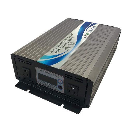 Inversor de Corriente de Onda Sinusoidal Pura KRXNY 2500W 24V DC a 110V 120V AC 60HZ para Coche Casa Sistema Solar - Imagen 2