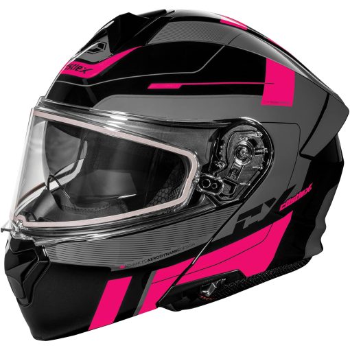Casco de Nieve Modular Castle X CX935 Raid (Gloss Pink Glo/Charcoal - Mediano)