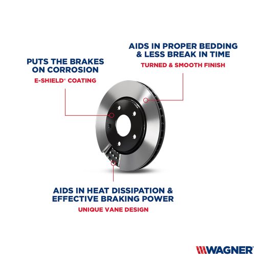 Disco de Freno Wagner Brake BD180583E - Imagen 9