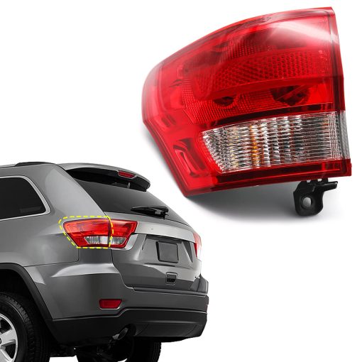 Huray Luz Trasera Exterior para Jeep Grand Cherokee 2011-2013 Lampara Trasera de Repuesto Estilo OE Lado del Conductor LH - Imagen 3