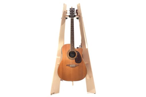 Ruach GR-1 Premium Hardwood 3 Way Multi Guitar Stand Rack - Birch - Imagen 3