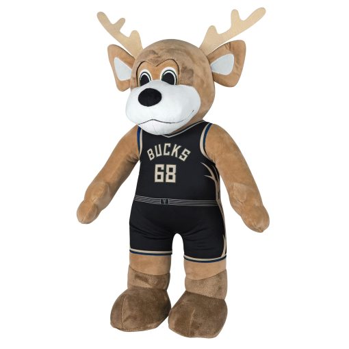 Muneco de peluche Gigante de 20" de Bango, la mascota de los Milwaukee Bucks - Ideal para jugar o exhibir - Imagen 4