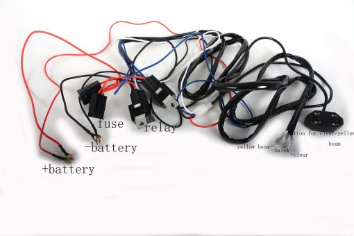 Barra de luz LED FSYF de 32 pulgadas y 180W con luz LED de color ambar claro, luz de trabajo LED de punto de inundacion combinado para SUV ATV Truck Boat - Imagen 5
