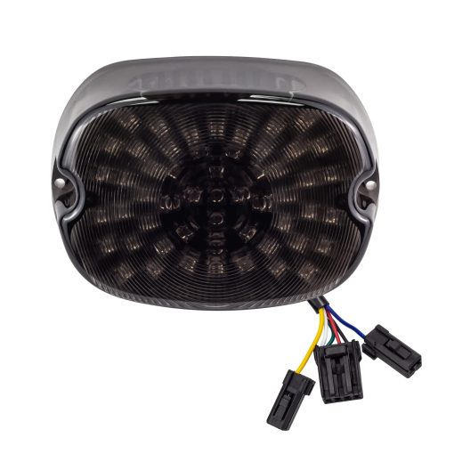 Eagle Lights Luz de Freno LED de Perfil Bajo con Kit de Luz de Direccional LED Incorporado para Motocicletas Harley Davidson - Lente Ahumado