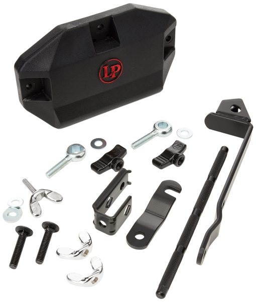 Latin Percussion LP1208-K Stealth Jam Block Con Montaje en Paquete Negro