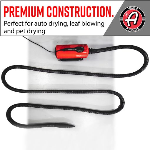 Adam's Air Cannon Car Dryer Blower - Potente Lavado de Detalle | Secadores, Sopladores y Cuchillas Filtrados Mas Seguros Que la Tela de Microfibra - Imagen 7