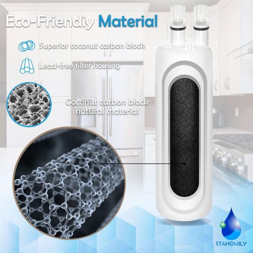 Filtro de agua de reemplazo W10295370A, Compatible con EDR1RXD1, W10295370, P4RFWB, P8RFWB2L, 46-9930, 46-9081 3PCS - Imagen 5