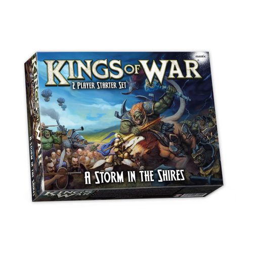 Juegos de Mantic Kings of War 3ra Edicion: Una Tormenta en las Comarcas: Set de 2 Jugadores (MGKWM115)