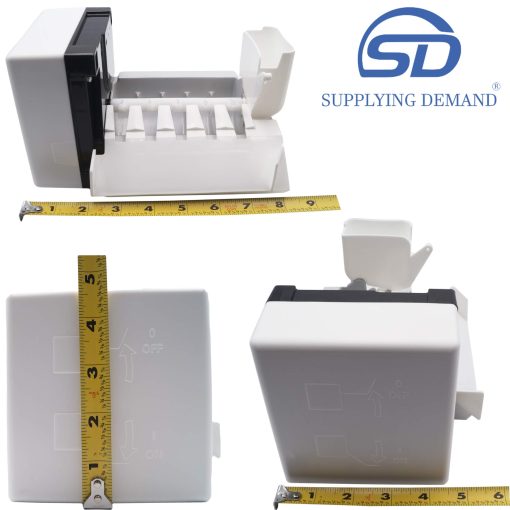 Reemplazo de Fabricante de Hielo para Refrigerador W10190961 W10122503 Especifico para Modelo No Universal - Imagen 3