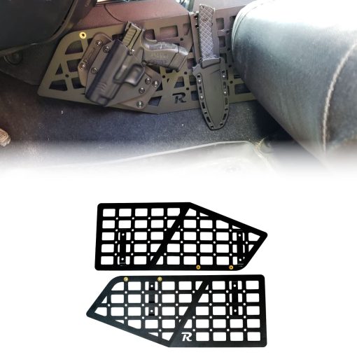 Panel de Almacenamiento Modular para Consola Central de Rago Fabrication para Toyota Tundra 2nd Gen 2014-2021 | Adapte Bolsas, Fundas, Linternas y Accesorios Molle | Hecho en EE. UU.
