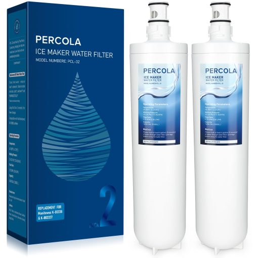 Filtro de Agua para Fabricador de Hielo Manitowoc K00338/K00337 Arctic Pure, Compatible con Fabricador de Hielo Manitowoc AR-10000 (Paquete de 2)