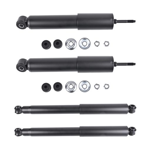 4PCS Amortiguadores Delanteros y Traseros CUGANO Compatible Con Nissan Frontier 2000-2004 2WD 4WD 344469 344015