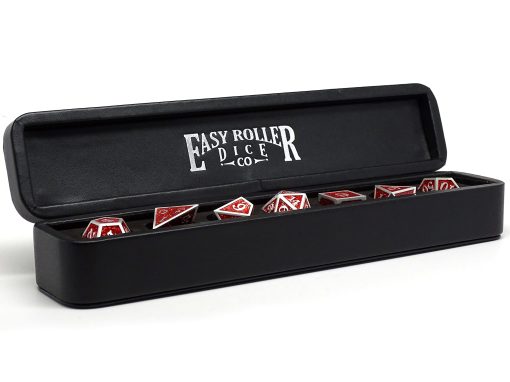 Caja de Almacenamiento y Exhibicion de Dados - Perfecta para Dados Poliedricos de Piedra y Metal con Tapa Magnetica (Diseno Simple) - Imagen 2