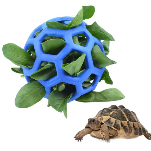 Pelota dispensadora de frutas y verduras para Tortugas - Juguete de forrajeo para Tortugas y Tortugas