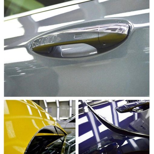HOHOFILM Pelicula de proteccion de pintura de coche PPF Autoadhesiva de vinilo transparente autoadhesivo, 60"x79" - Imagen 5