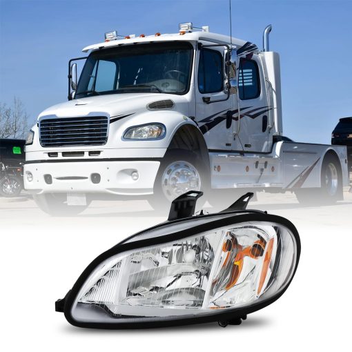 Faros Easyinst para Freightliner M2 2004-2013, Faro de Repuesto Aprobado por DOT y SAE (Izquierdo)