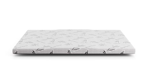 Topper de colchon de espuma viscoelastica de 3 pulgadas con doble capa y triple zona para alineacion de la columna vertebral y alivio del dolor de espalda (Twin XL) - Zona central mas firme para alineacion - Una capa para la comodidad, una para el soporte - Imagen 6