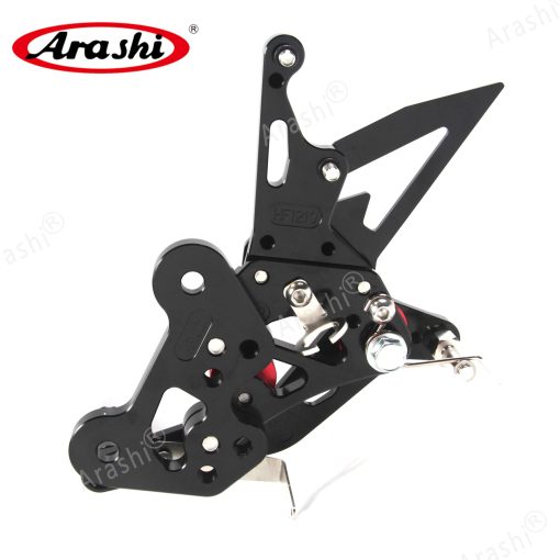 Arashi (Version 2.0) Rearsets para Suzuki GSX-S750 GSX-S 750Z 2015-2022 / GSR750 2011-2017 Accesorios de Motocicleta Reposapies Ajustables Rear Sets GSR GSXS 750 GSXS750 Negro 2012 2013 2014 2016 2018 2019 - Imagen 5