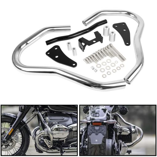 Protector de motor de barra de choque de carretera compatible con BMW R18 R18B CLASSIC R 18 2020 2021 2022 (Cromo) - Imagen 3